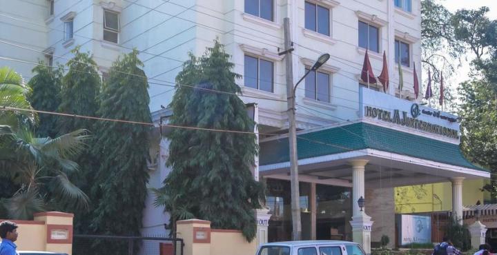 Aj International Hotell Bangalore Eksteriør bilde