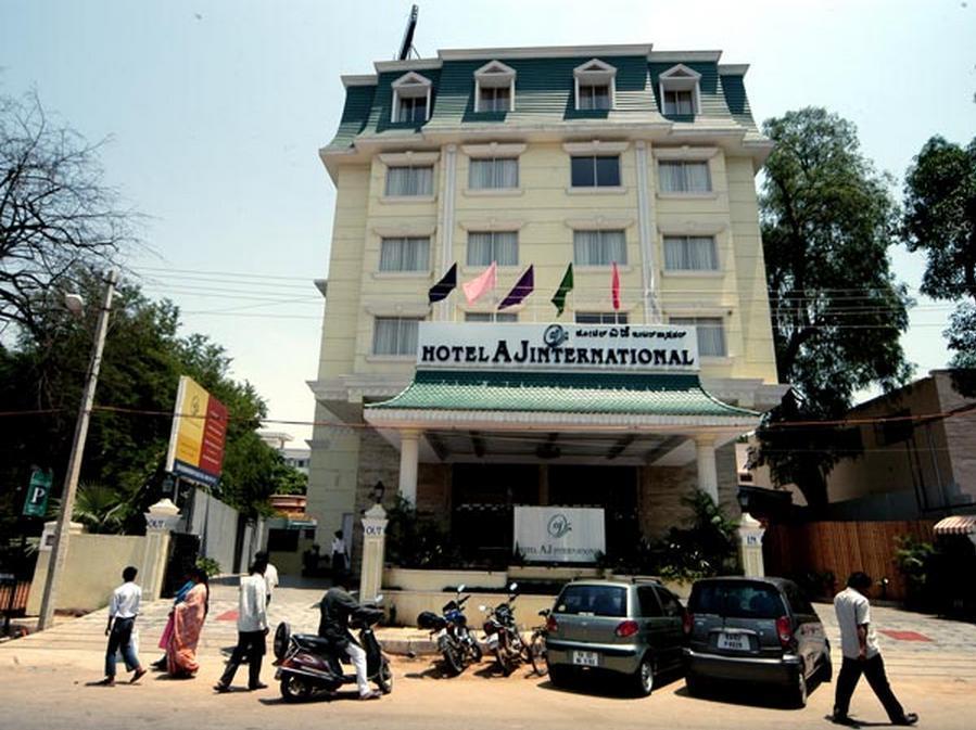 Aj International Hotell Bangalore Eksteriør bilde