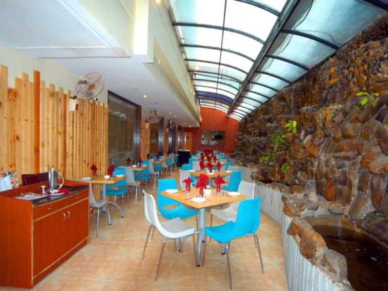 Aj International Hotell Bangalore Restaurant bilde